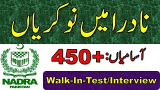 Nadra Jobs 2022 | Latest Nadra Jobs in Punjab 2022 | Nadra New Job in Pakistan 2022