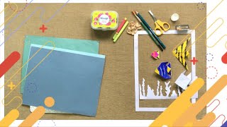 How to make a 2D paper aquarium|Origami fish|DIY easy Papercrafts|Summer activity for kids