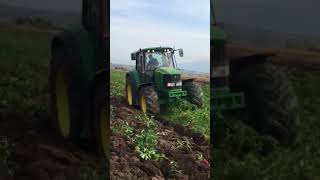 Plowing with JOHN DEERE 6920s N.P.T NOLI