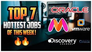 Top 7 Hottest jobs of this week | Job notification Series