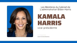 les membres du Cabinet de L'administration Biden-Harris