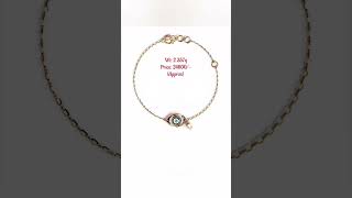 Caratlane Evil Eye Bracelet #DAILYWEAR #JEWELLERY #tanishq #SHORTS #STATUS #TRENDING #VIRAL #4k