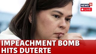 LIVE | Duterte Latest News | Impeachment Case Filed Against Duterte | Duterte Senate Hearing |  N18G