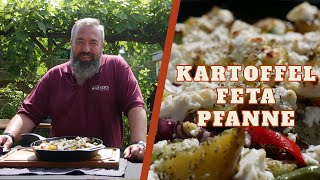 KARTOFFEL FETA PFANNE - Perfekt als Beilage oder Hauptgericht!