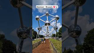 The Atomium - Brussels, Belgium 🇧🇪❤️🇱🇰 #brussels #belgium #atomium #expo