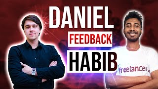 Client’s Feedback - Daniel 🇩🇪 About Adnan Habib 🇧🇩