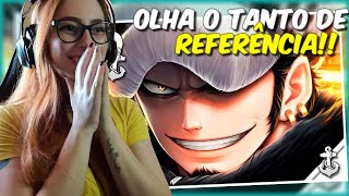 FIQUEI ARREPIADA! | O Cirurgião | Trafalgar D. Law (One Piece) | Daarui React