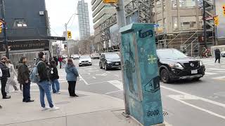 Downtown Toronto Walk: A walk on Gerrard Street West from University Avenue to Yonge Street.