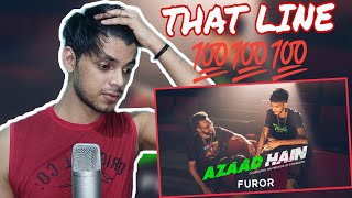 #AzaadHain | FUROR | Young Stunners | Talha Anjum | Talha Yunus | Reaction/Review