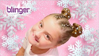 GLAM Your Hair With GEMS For CHRISTMAS With The BLINGER Diamond Collection Hair Styling Tool