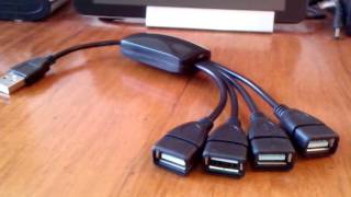 Review of Male to Female 4 Port USB 2 0 Hub