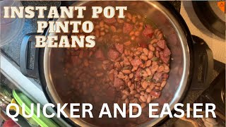 EASY PINTO BEANS IN THE INSTANT POT |ONLY 30 MINUTE COOK TIME