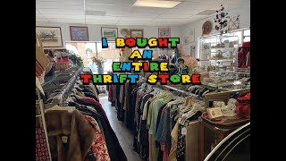 I bought an entire Thrift Store | Starting my first business