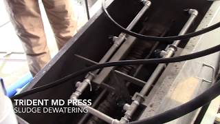 Sludge Thickening & Sludge Dewatering at Municipal Wastewater Treatment Plant