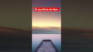 el sacrificio de Noé #biblia #reflexiones #dios