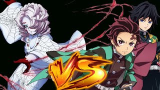 WHO WILL WIN: Rui VS Giyu & Tanjiro