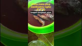 ASAM PEDAS MELAYU SUNGGUH MENGGUGAH SELERA #shorts #asampedasikan #lalapanmentah #makanenak