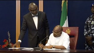 RIVERS DEVELOPMENT: FUBARA SIGNS EXECUTIVE ORDER FOR ESTABLISHMENT OF INVESTMENT PROMOTION AGENCY