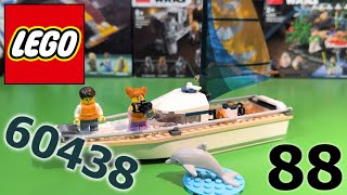 Plave nebo ne? LEGO City 60438 Sailboat RECENZE