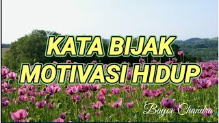 KATA KATA BIJAK MOTIVASI HIDUP