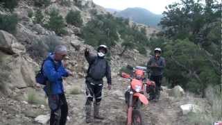 Dirt Bike Riding Ferron Canyon Wash Utah. HD - WTA....Livewire.