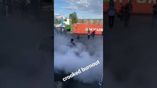 nathan with a crooked rider burnout