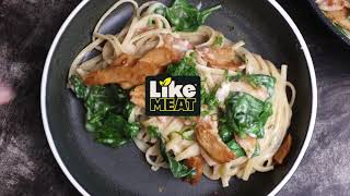 Recipe Pasta Alfredo with Like Chicken Bites