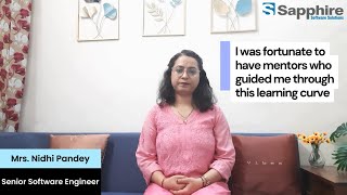 Senior Software Engineer Developer Testimonial – Sapphire Software Solutions