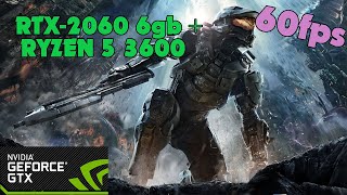 Halo 4 - RTX-2060 6gb + RYZEN 5 3600 - Ultra Settings - 60fps