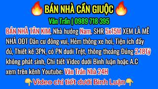 Nhà Đất Cần Giuộc | Bán Nhà Tân Kim, nhà giá rẻ Sổ riêng 5x15m ĐÚNG 2.18 Tỷ ko phát sinh | Văn Trần