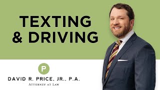 Texting & Driving Accidents - Greenville SC - 864-271-2636