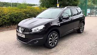 2012 62 Nissan Qashqai + 2 N-TEC + 1.6 DCI 1 OWNER FROM BRAND NEW FSH PAN ROOF 360 CAMERAS