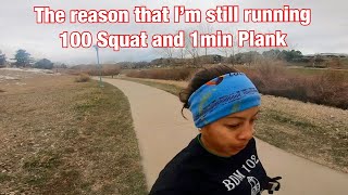 Vlog 23| Running, Squat and Plank| Pinay Runner in Colorado