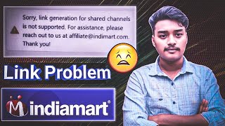 IndiaMart Link Generate Problem 🥺 India Mart Affiliate Marketing kaise kare 2024