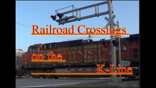 Railroad Crossings on the BNSF Hannibal Sub