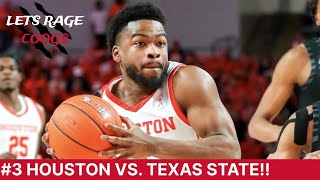 Let's Rage Coogs basketball: No. 3 Houston Cougars vs. Texas State postgame show!