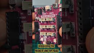 Unboxing The MAKER UNO RP2040 #arduino#arduinouno#raspberrypi#raspberry #rp2040