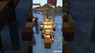 Small boat | River boat | Building ideas | Minecraft Timelapse #saddiqships