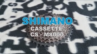 Shimano Cassette Sprocket DEORE XT CS-M8000 11-40T