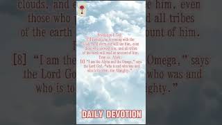 Daily Devotion (Revelation 1:7-8)