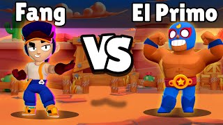 FANG vs El Primo | Brawl Stars