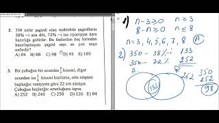 100 bal sınaq kitabı. Riyaziyyat ixtisası. Sınaq 1.MHM #miq #miq2023 #sertifikasiya #riyaziyyat