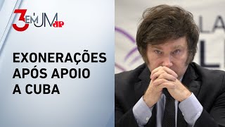 Milei demite equipe do Ministério de Relações Exteriores da Argentina