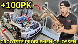 BELANGRIJKE "LAATSTE AANPASSINGEN"  OM NAAR 600PK TE TUNEN! | K24 TURBO BUILD