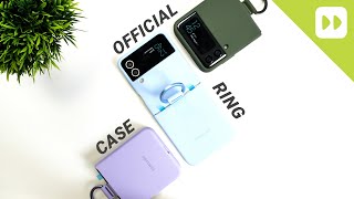 Samsung Galaxy Z Flip 4 Official ring case review