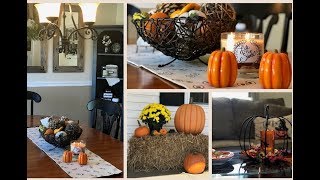 FALL HOME DECOR | How I Decorate for Fall!