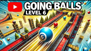 Level 106 in Going Balls! Intense Rolling Action 🎮🔥" #goingballs