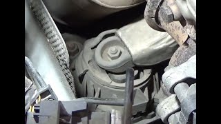 How to replace the engine mounts on the BMW X3 F25