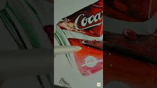 drawing coca cola can't @diycraftbymizanul  #drawing #shortsvideo #viral