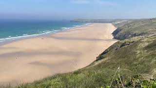 Perranporth (Perran Sands) to Holywell Bay, near Newquay, along the South West Coast path.